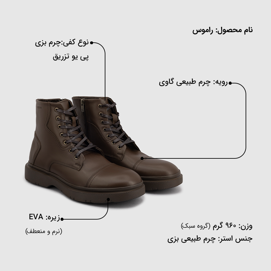 بوت مردانه راموس