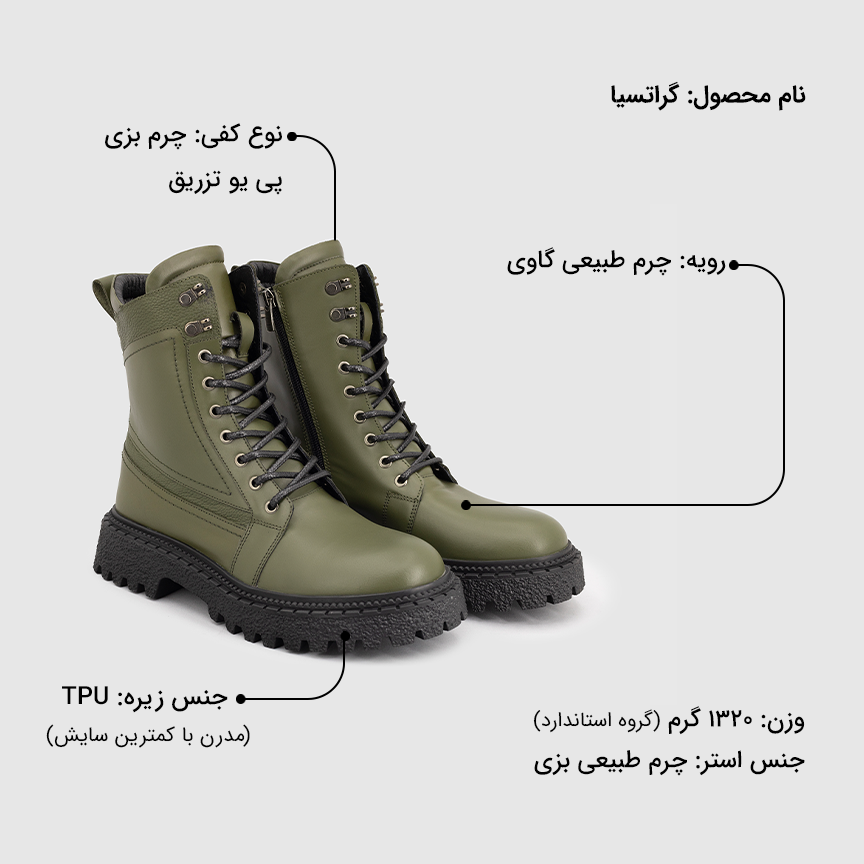بوت زنانه گراتسیا