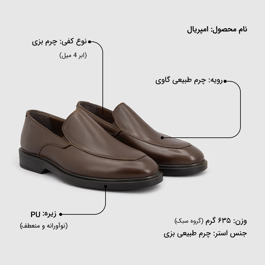 کفش مردانه امپریال