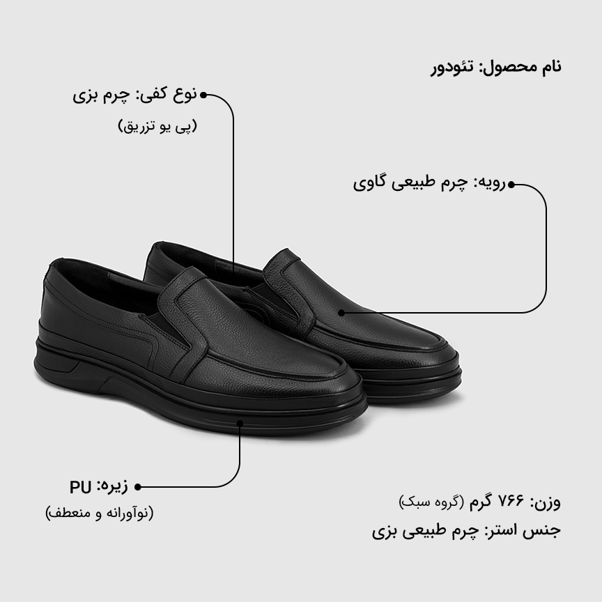 کفش مردانه تئودور