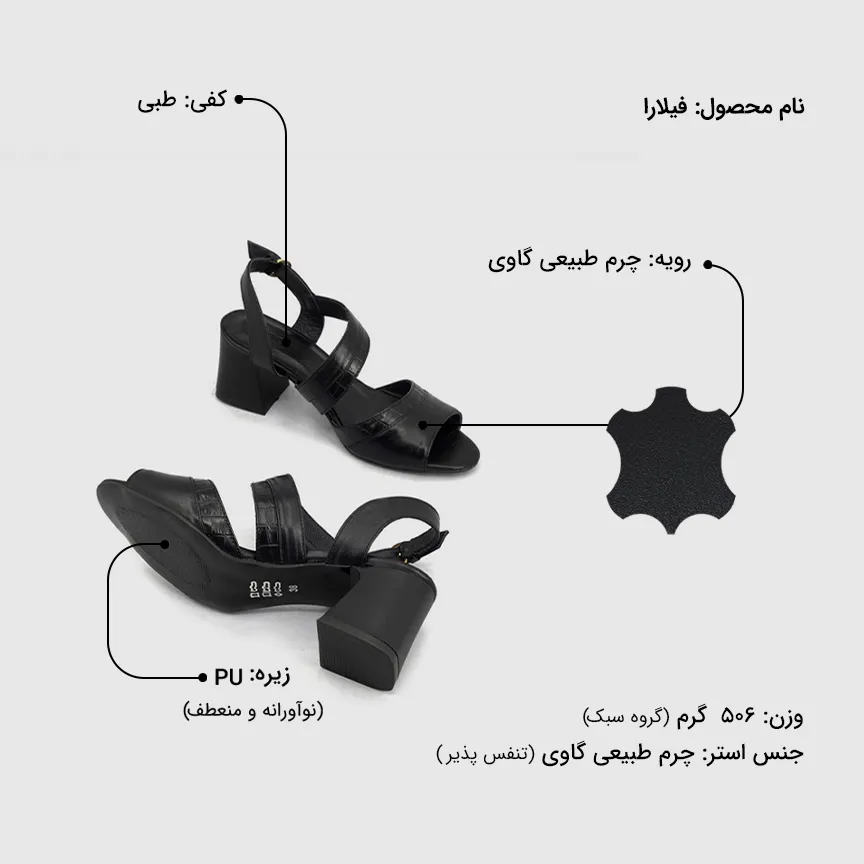صندل زنانه فیلارا