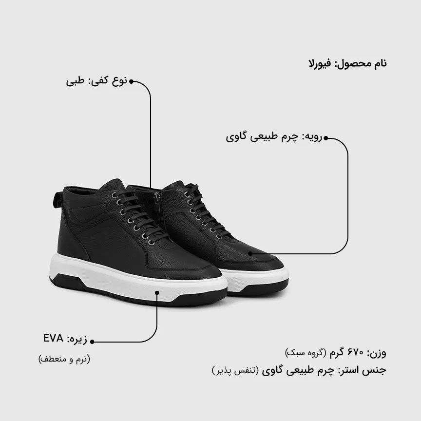 نیم بوت فیورلا