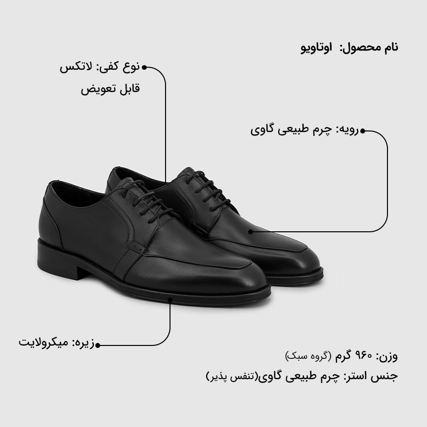 کفش مردانه اوتاویو