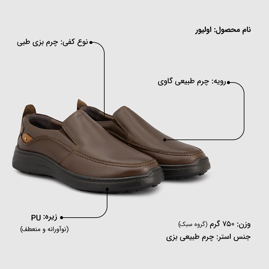 کفش مردانه اولیور