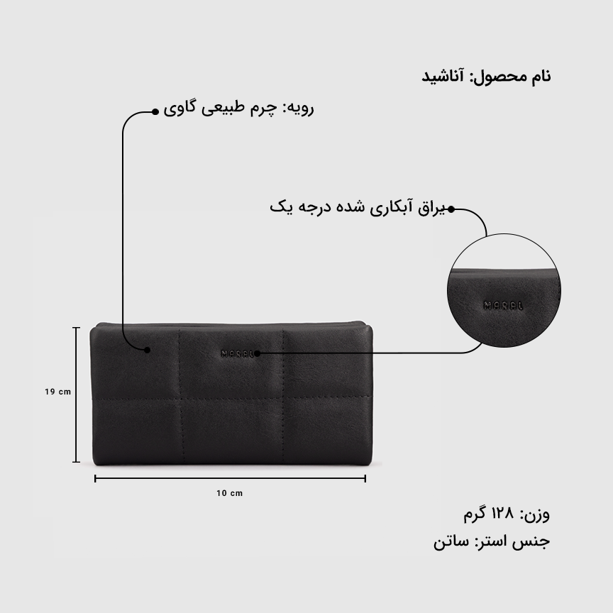 کیف پول زنانه آناشید
