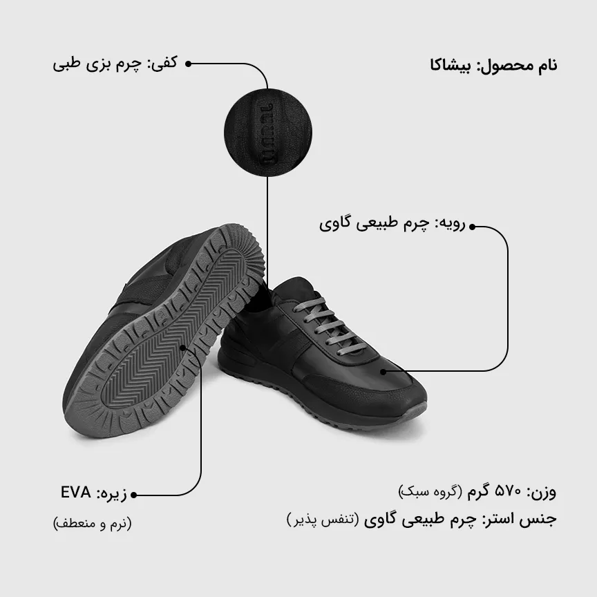کتانی زنانه بیشاکا