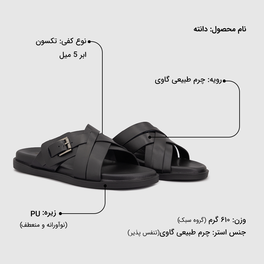 صندل مردانه دانته