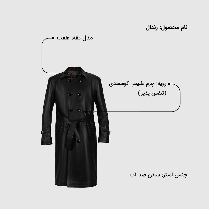 پالتو مردانه رندال