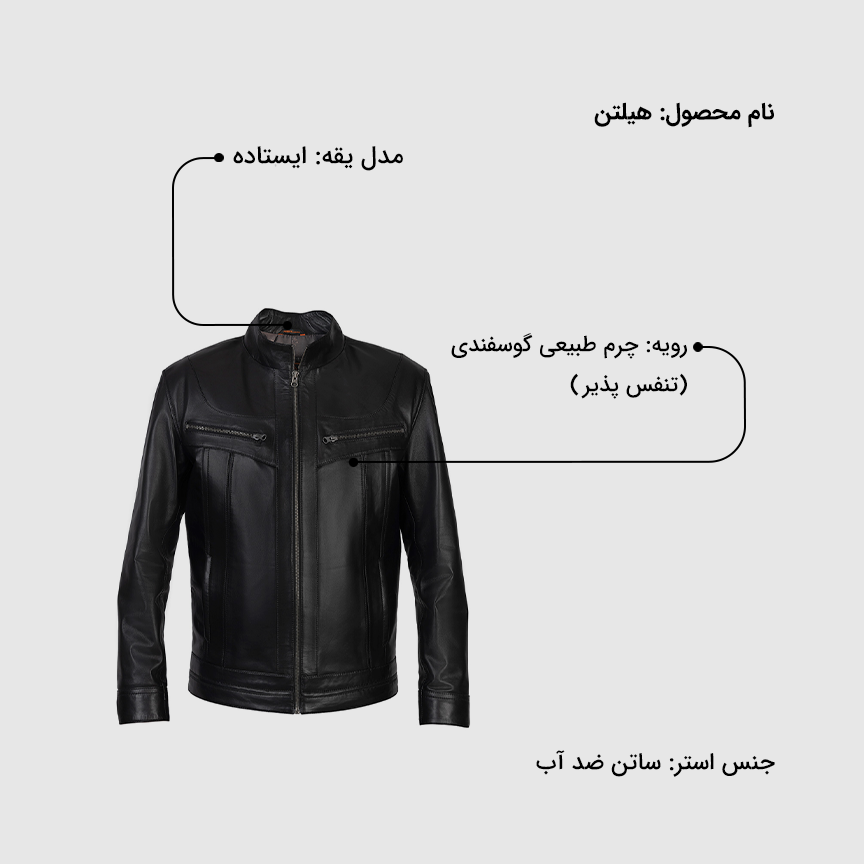 کاپشن مردانه هیلتن