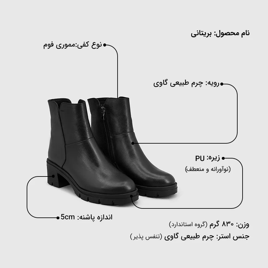 بوت زنانه بریتانی