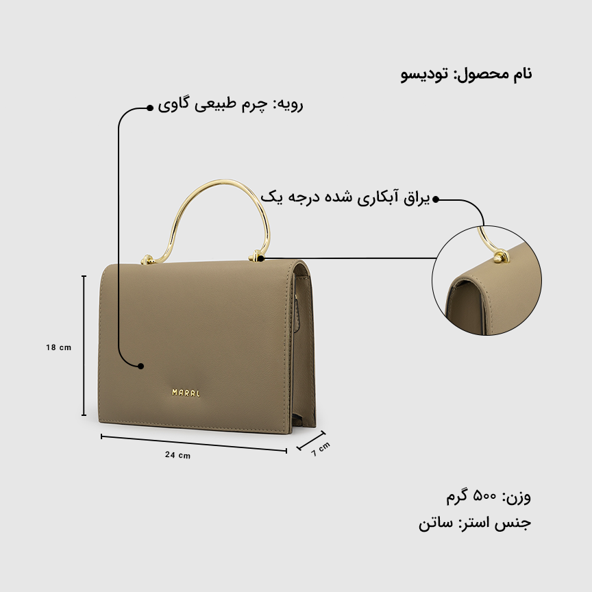 کیف مجلسی زنانه تودیسو